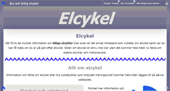 Desktop Screenshot of elcykel.biz