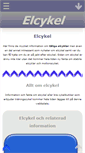 Mobile Screenshot of elcykel.biz