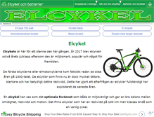 Tablet Screenshot of elcykel.net